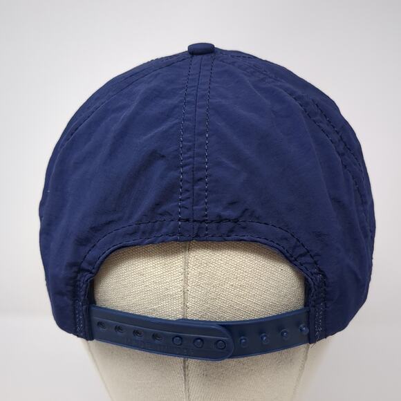 State Farm Snapback Hat Solid Blue One Size Adjustable Outdoor USA Vintage - Picture 6 of 9